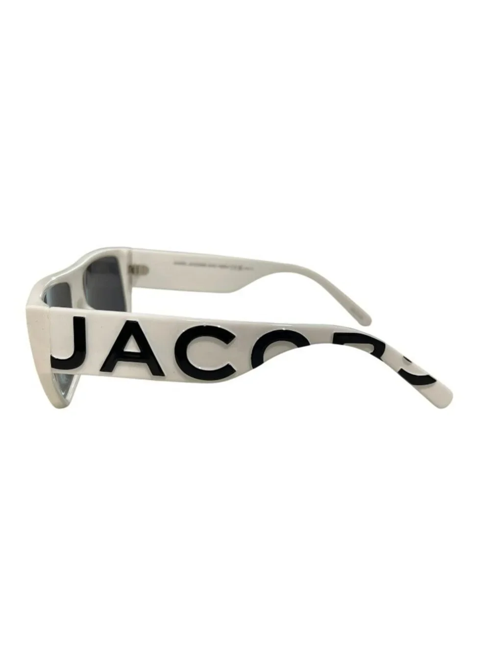 Marc Jacobs White Square Logo Sunglasses NWT
